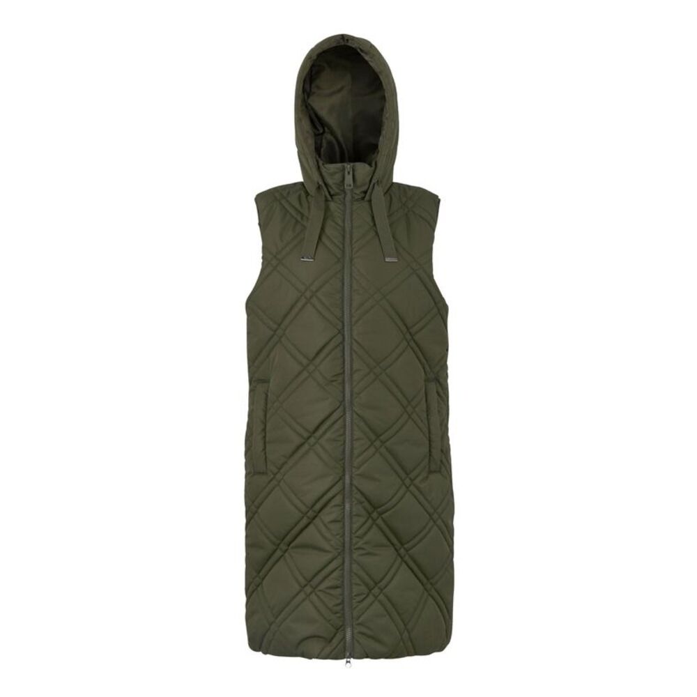 Regatta Womens/Ladies Rurietta Long Length Vest / Khaki Green
